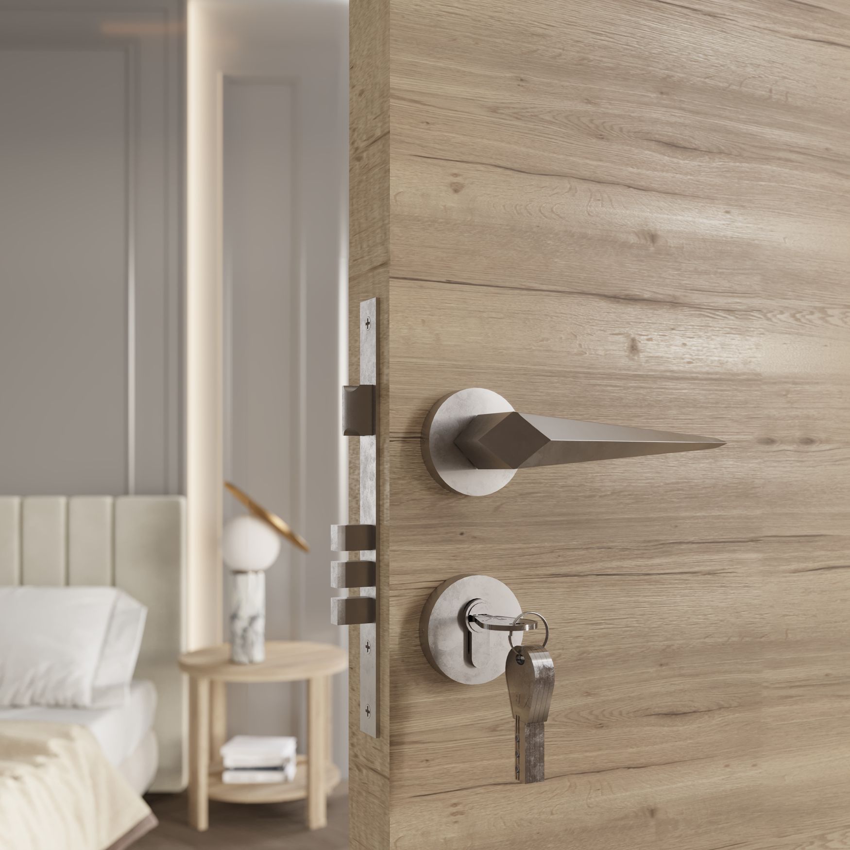 Flybird Interior Brass Mortise Handle FB-HIMALIA