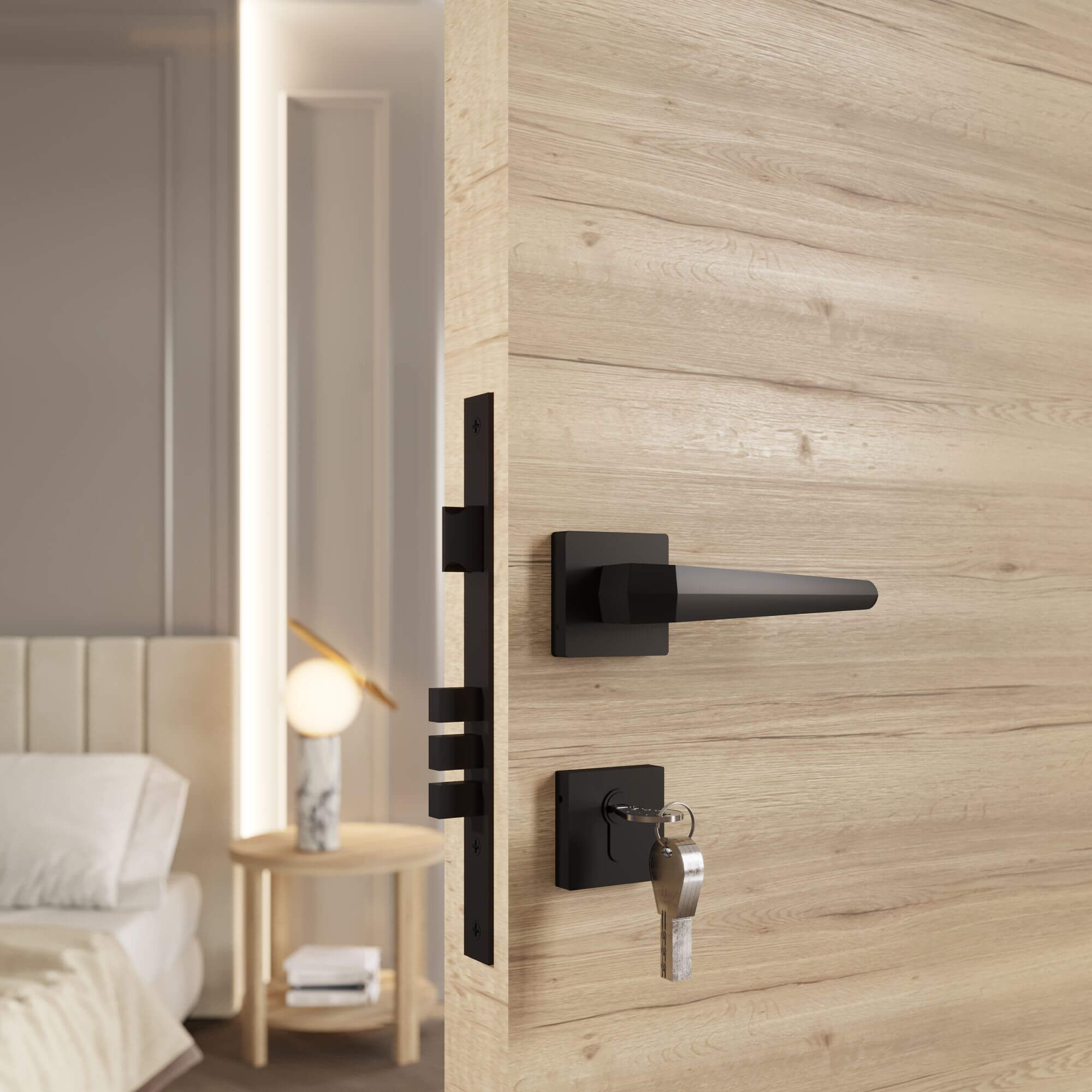 Flybird Interior Brass Mortise Handle FB-JUPITER