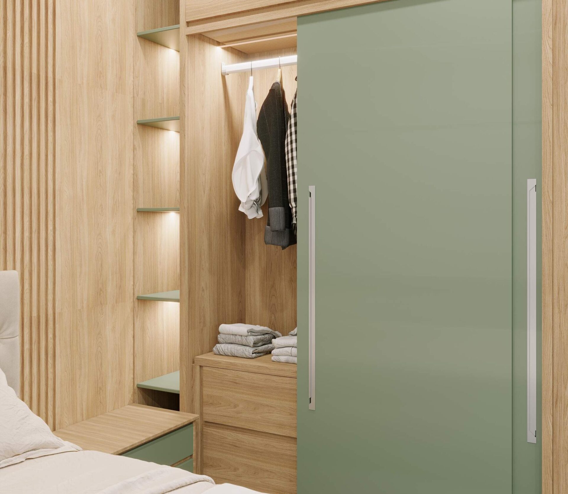 Flybird Interior Cabinet & Long Wardrobe Handle FB-173