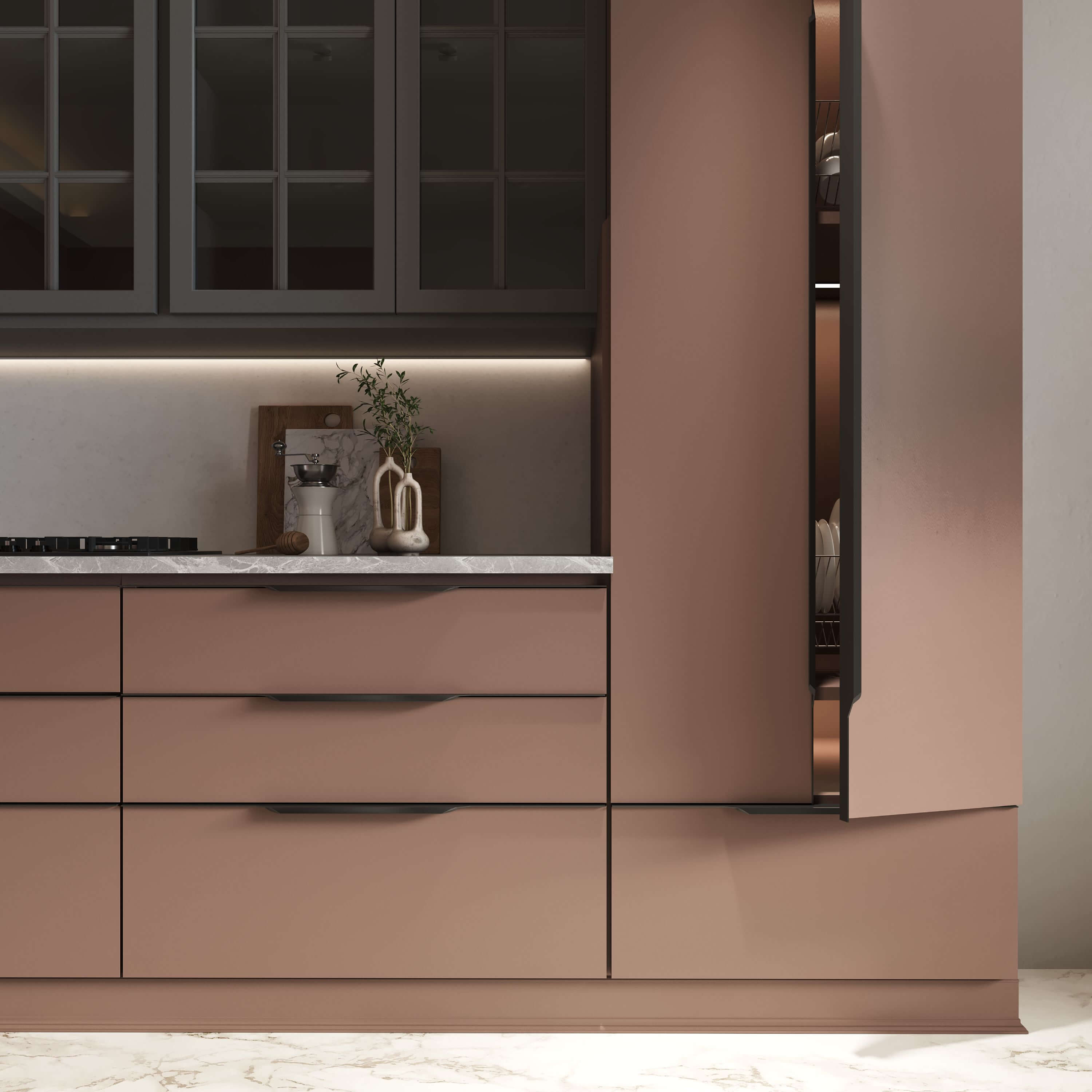 Flybird Interior Profile Handle FB-181-REG/BACK SCREW