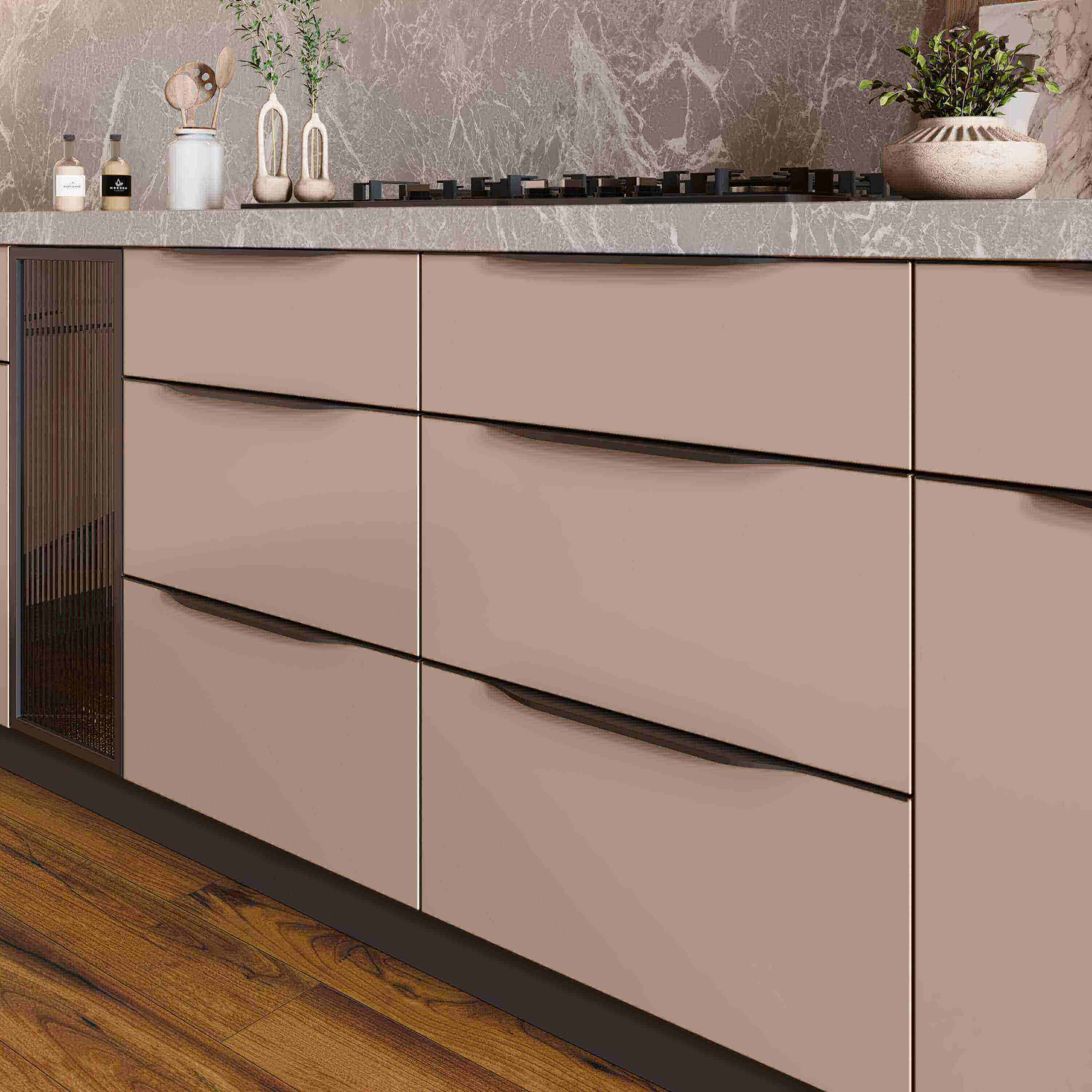 Flybird Interior Profile Handle FB-182-REG/BACK SCREW