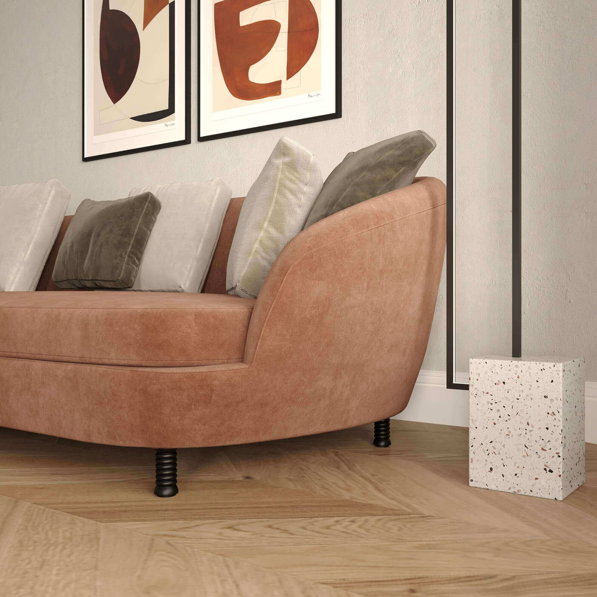 Flybird Interior Sofa Leg FB-2222