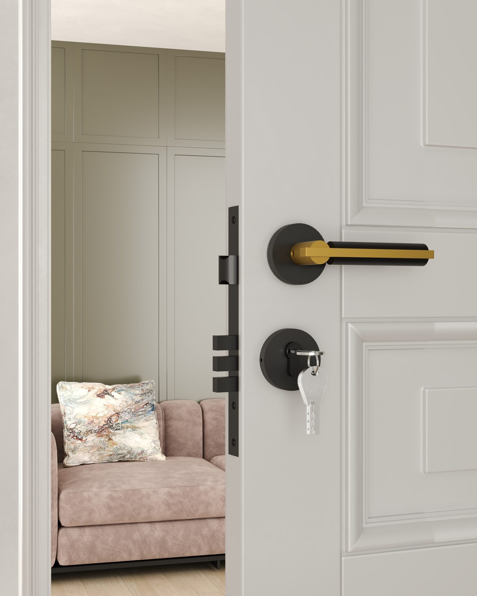Flybird Interior Mortise Handle FB-MERCURY