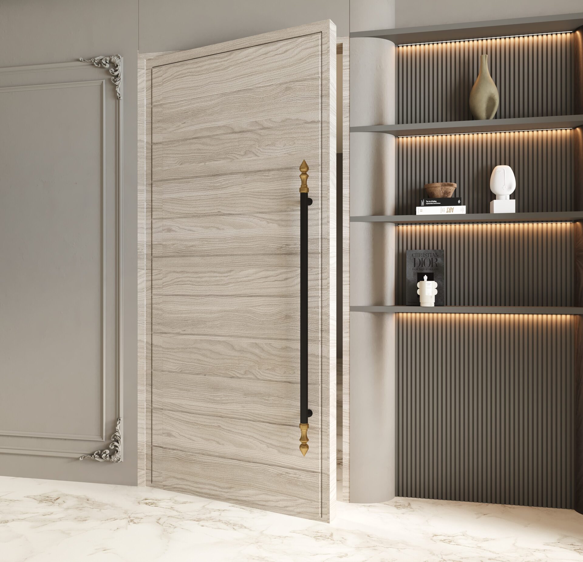 Flybird Interior Main Door Handle FB-MD CRANE