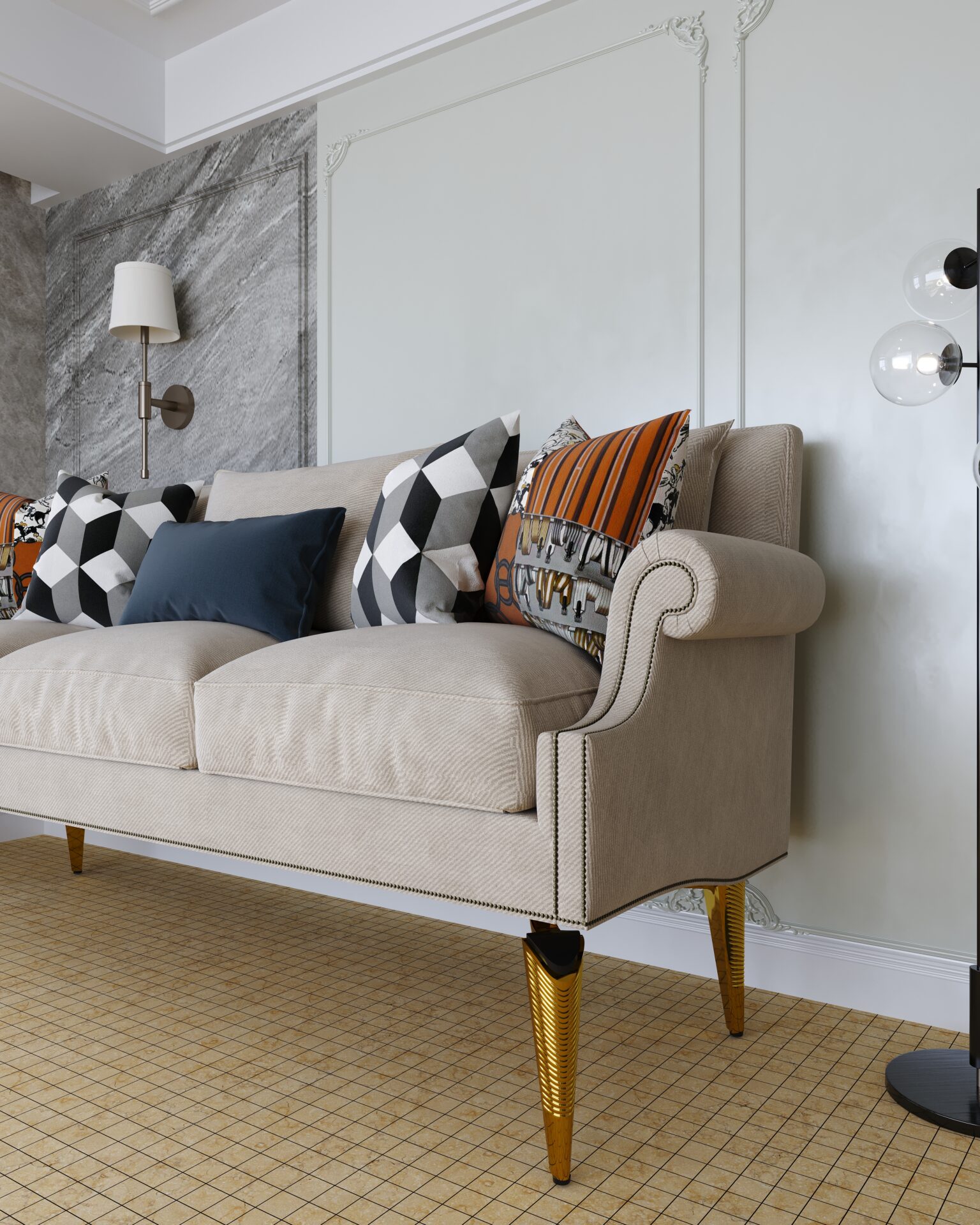 Flybird Interior Main Door Handle FB-S-1014