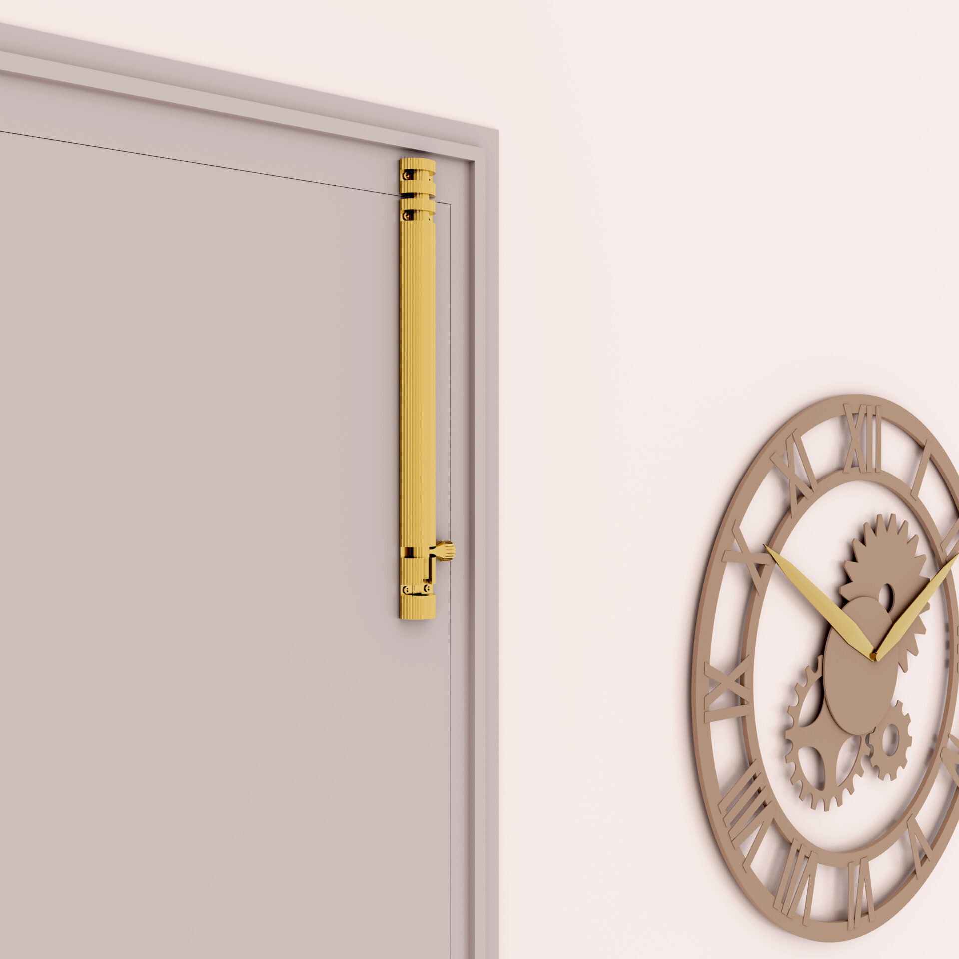 Flybird Interior Tower Bolt - FB-2003 (Half Round)