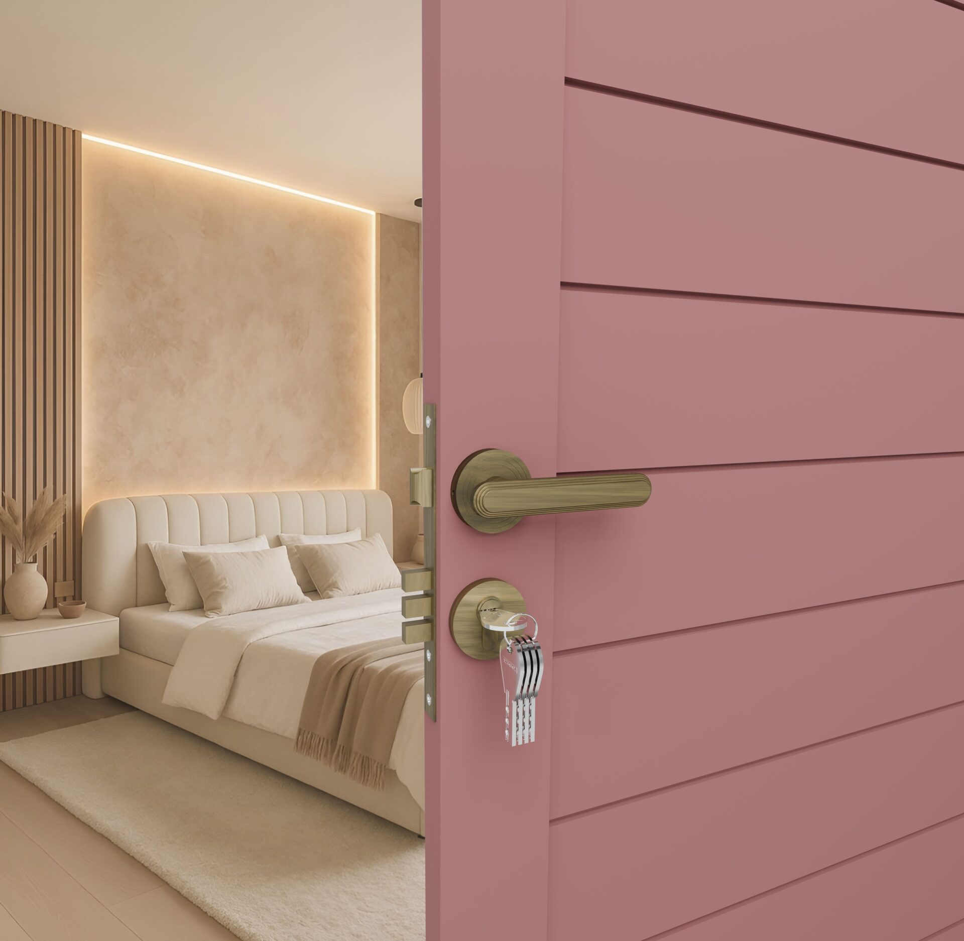 Flybird Interior Brass Mortise Handle FB-ASIRA