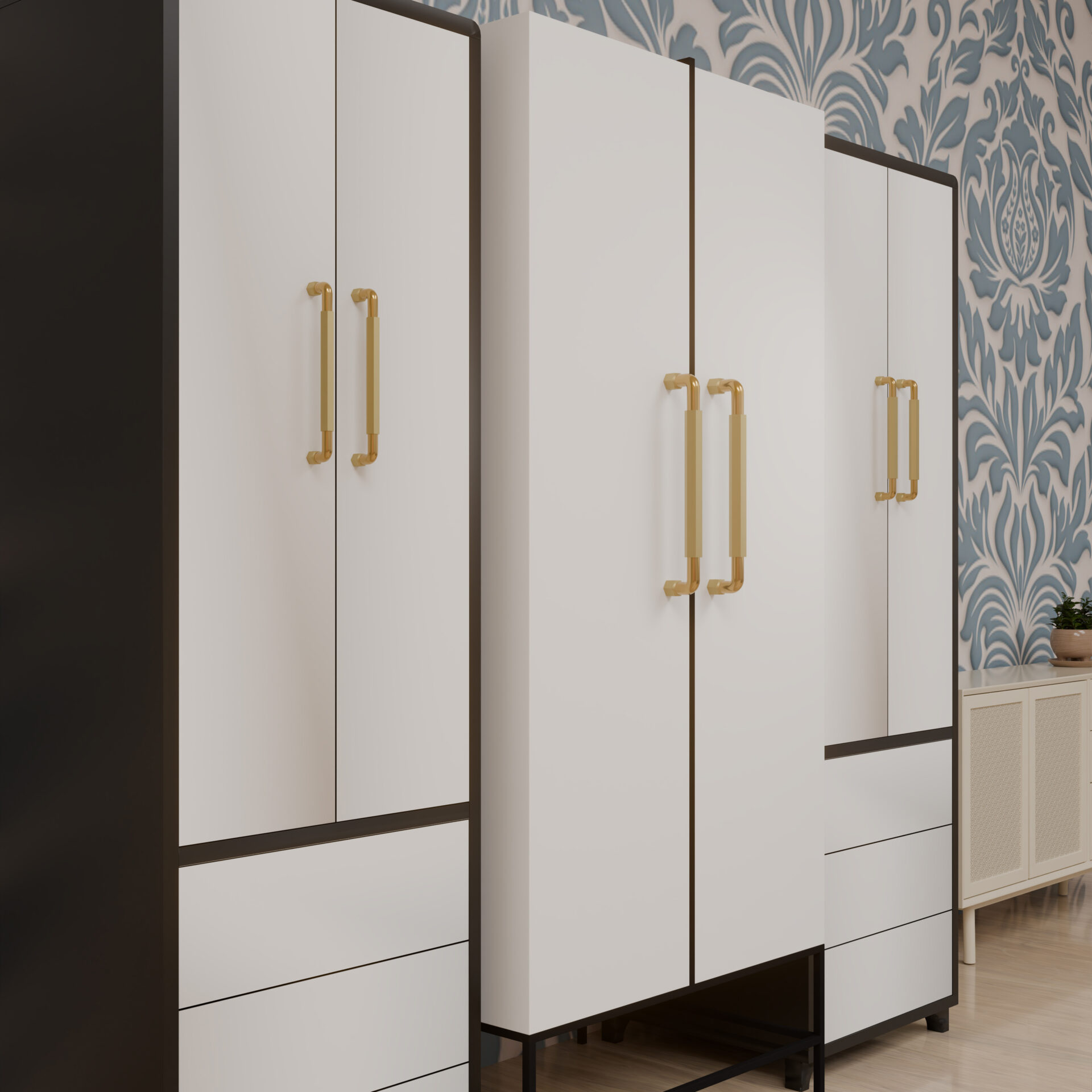 Flybird Interior Cabinet & Wardrobe Handle - Cresto