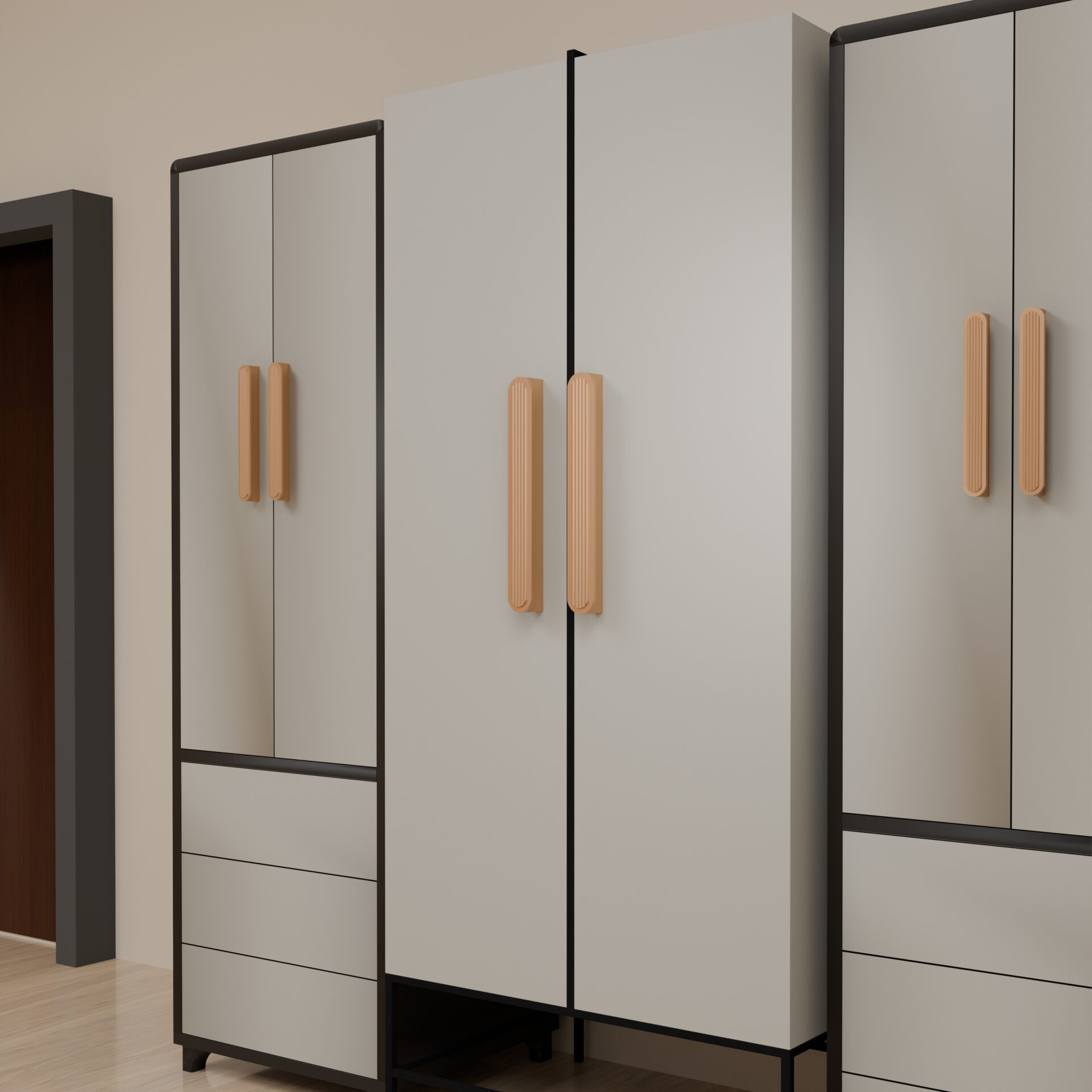 Flybird Interior Cabinet & Wardrobe Handle - Finobar