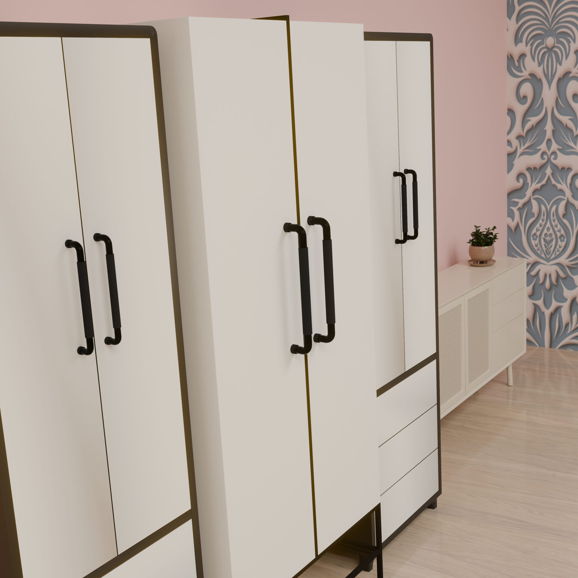 Flybird Interior Cabinet & Wardrobe Handle - Linea