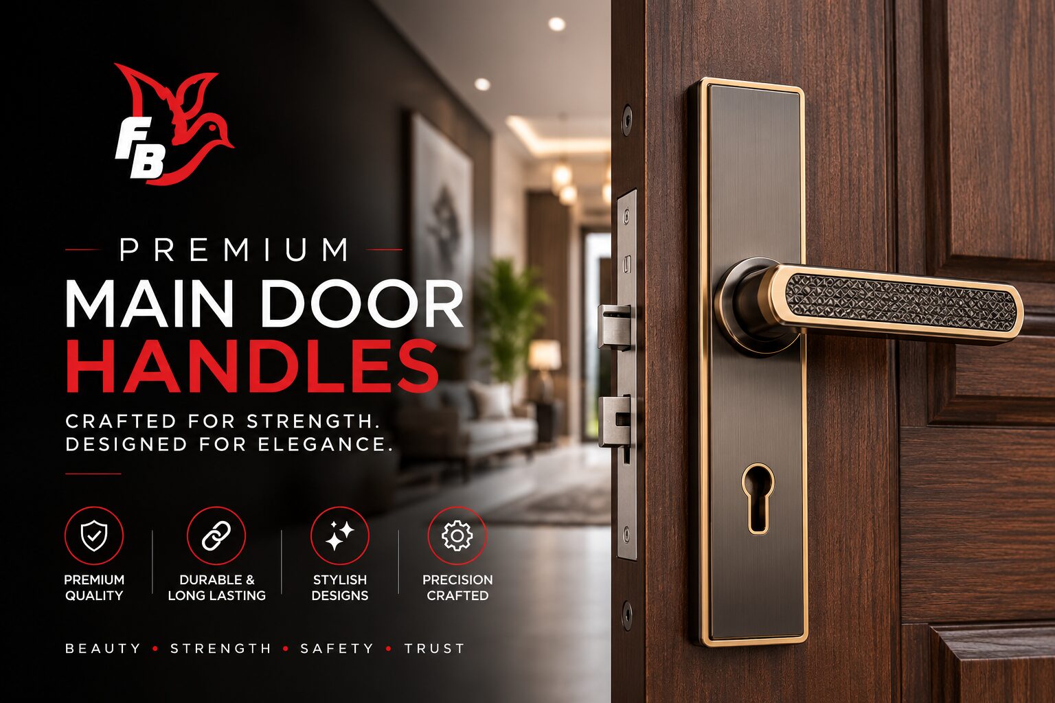 premium main door handle manufacturers