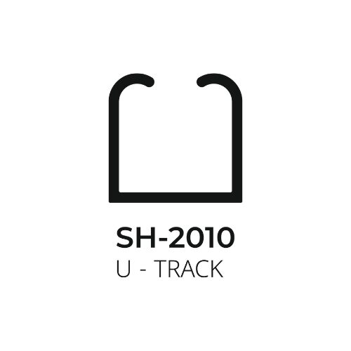 Flybird Interior Aluminium Profile U - Track SH-2010