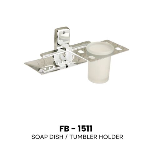 Flybird Interior Bathroom Accessories Soap Dish/Tumbler Holder FB-1511