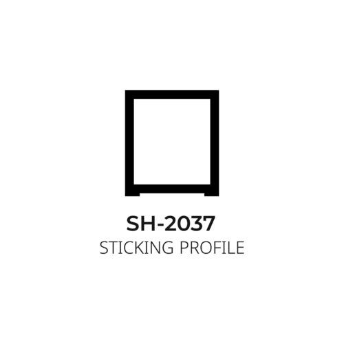 Flybird Interior Aluminium Profile STICKING PROFILE SH-2037