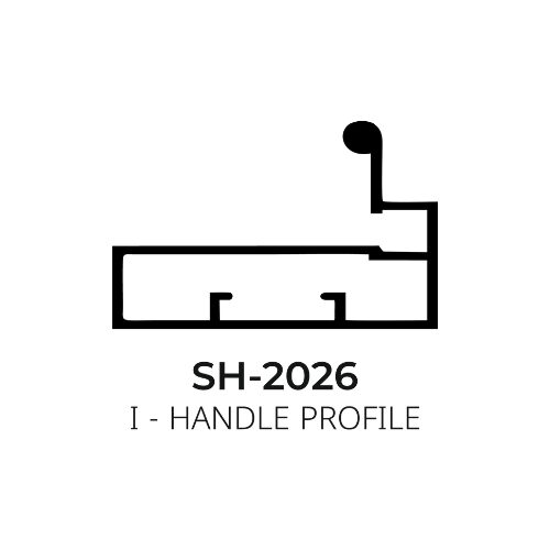 Flybird Interior Aluminium Profile I - Handle Profile SH-2026