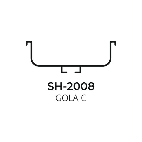 Flybird Interior Aluminium Profile Gola C SH-2008