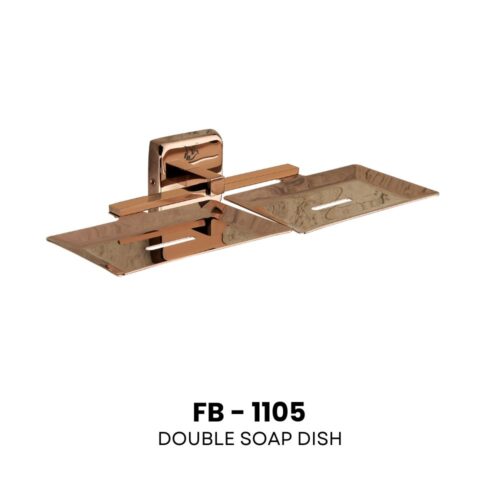 Flybird Interior Bathroom Accessories Double Soap Dish FB-1105
