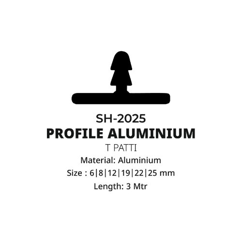 Flybird Interior Aluminium Profile T PATTI SH-2025